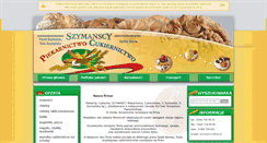 Desktop Screenshot of piekarniaszymanscy.pl