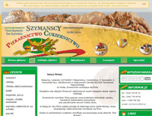 Tablet Screenshot of piekarniaszymanscy.pl